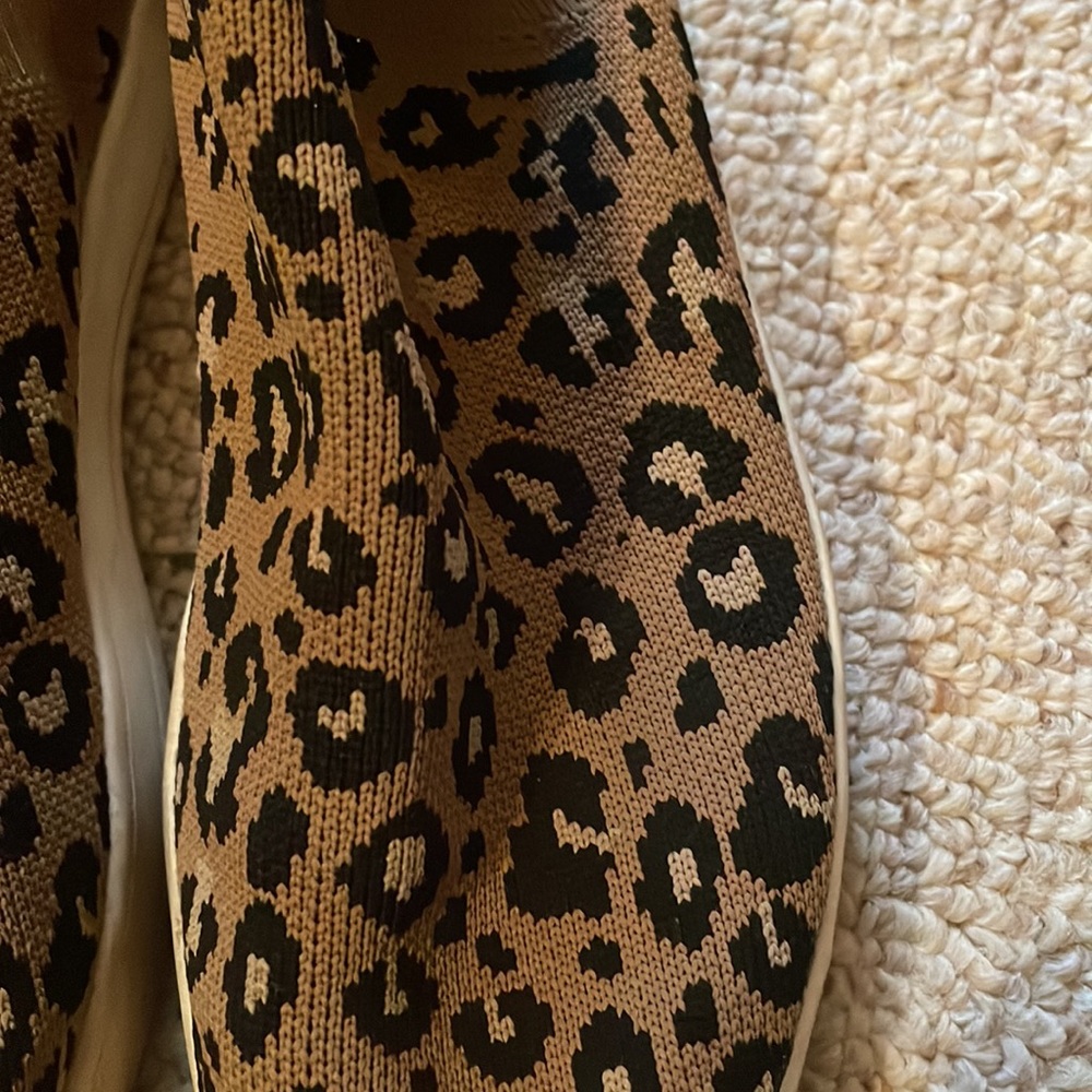 Leopard print pull on shoes - Picture 3 of 5